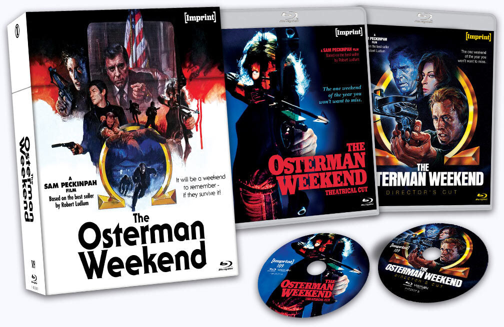 THE OSTERMAN WEEKEND (REGION FREE IMPORT - LIMITED EDITION) BLU-RAY