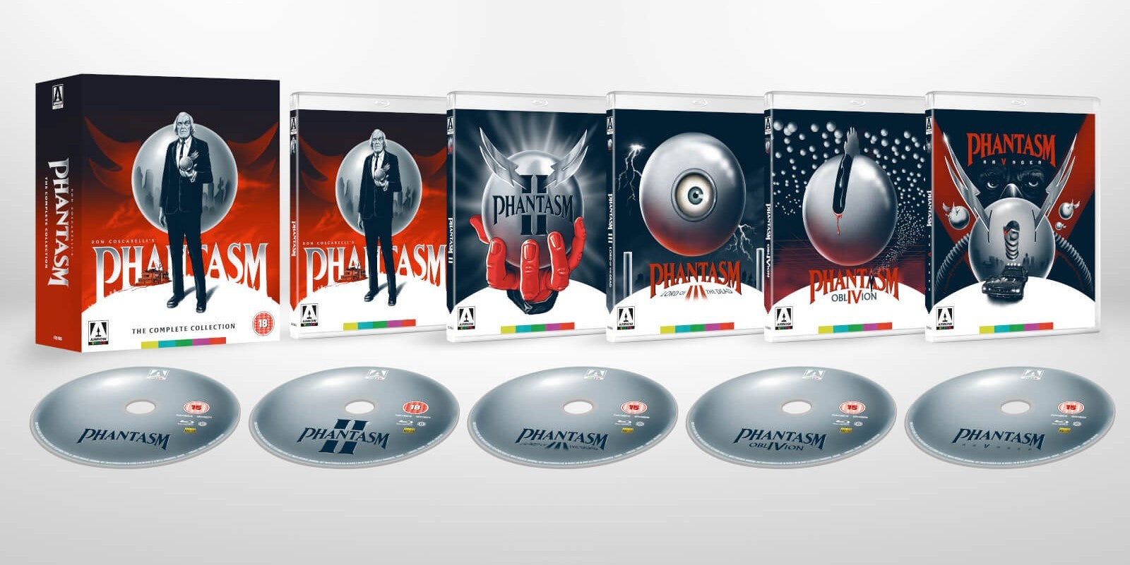 Phantasm: The Complete Collection (Region B Import) Blu-Ray Blu-Ray