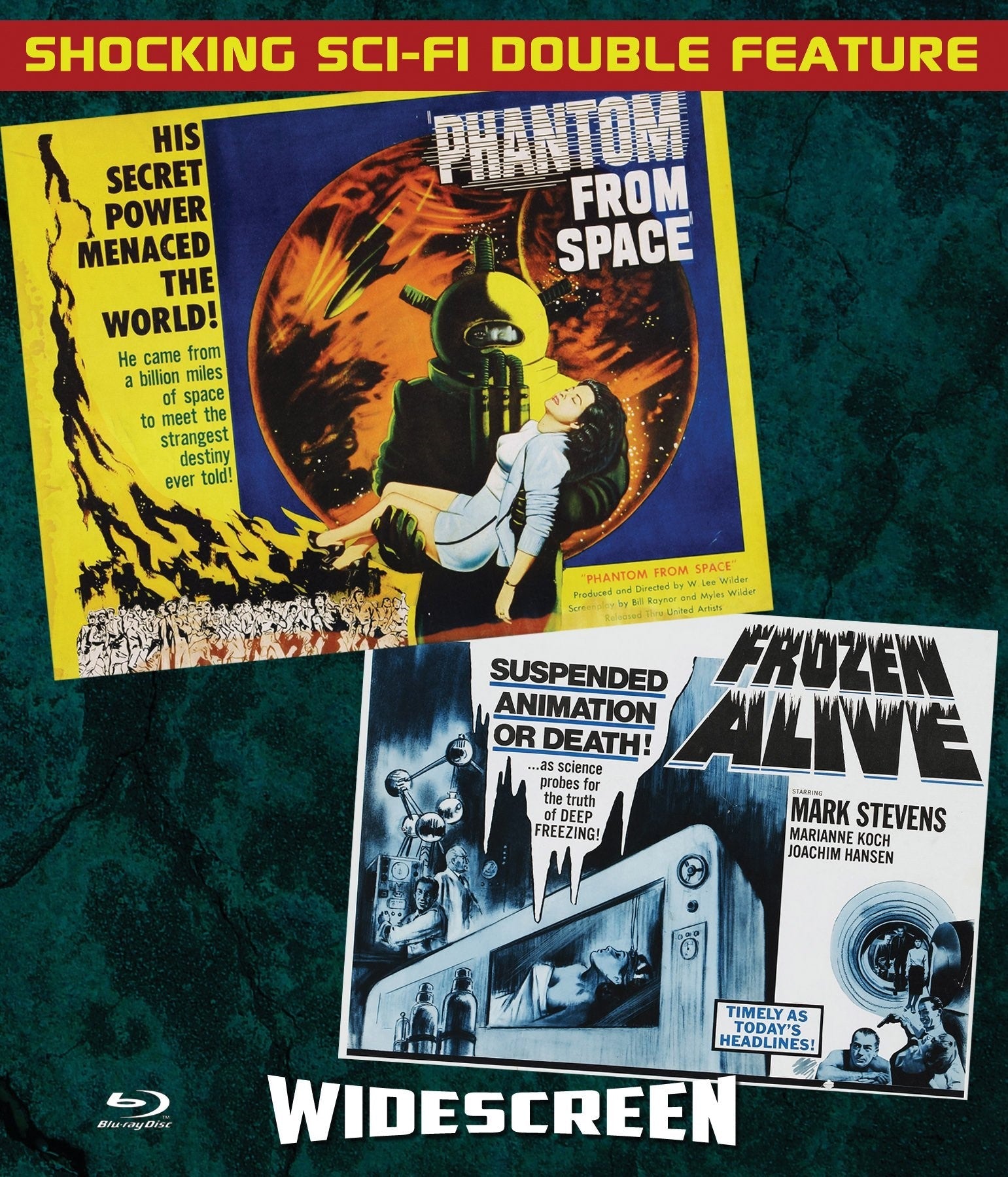 Phantom From Space / Frozen Alive Blu-Ray Blu-Ray