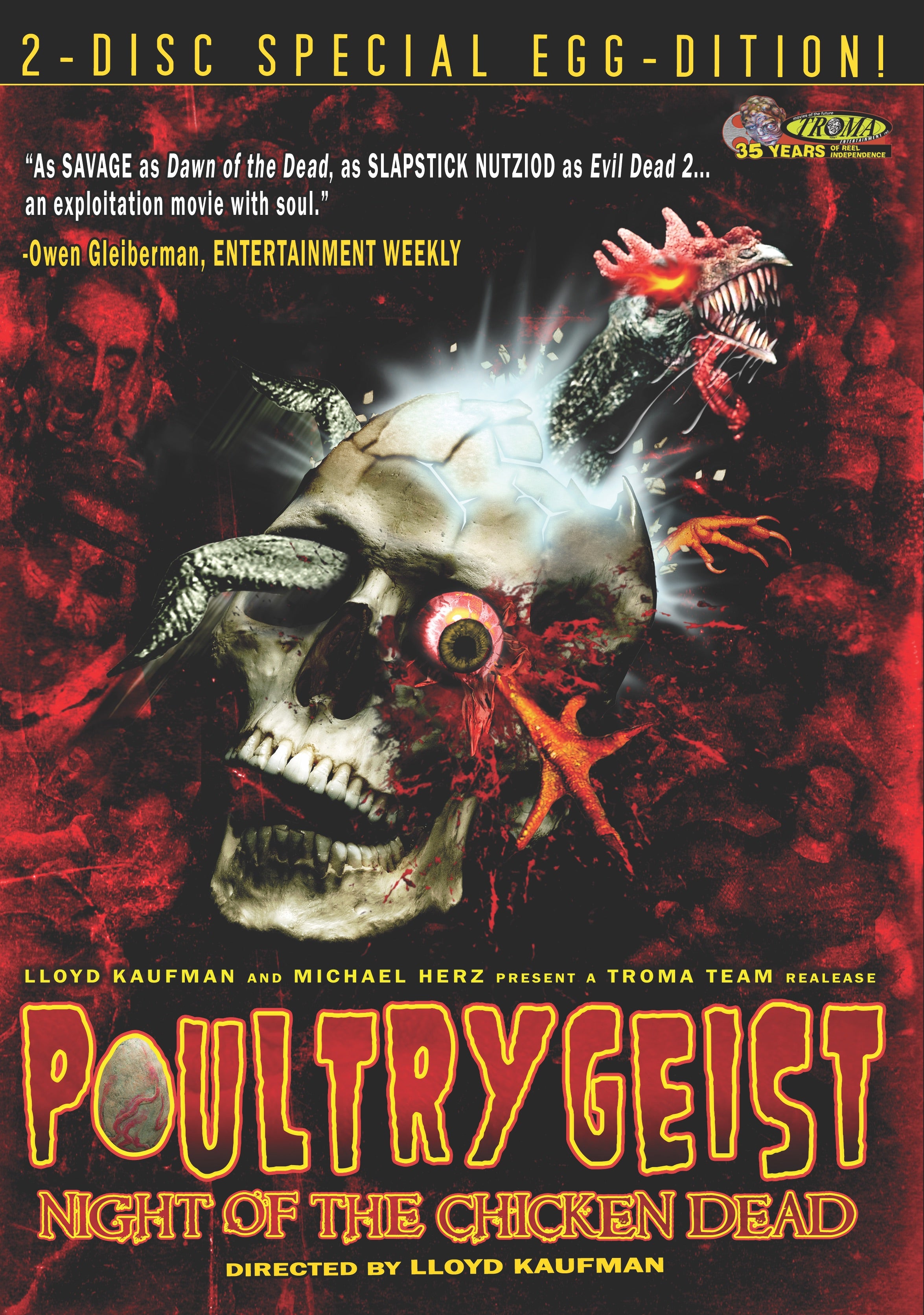 POULTRYGEIST: NIGHT OF THE POULTRY DEAD (2-DISC SPECIAL EGG-DITION) DVD