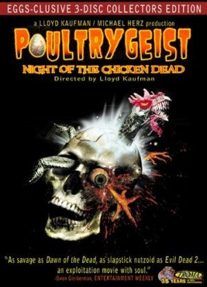 POULTRYGEIST: NIGHT OF THE CHICKEN DEAD (EGGS-CLUSIVE 3-DISC COLLECTOR'S EDITION) DVD