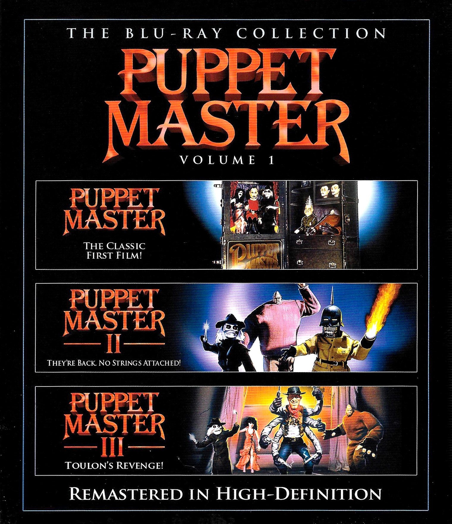 THE PUPPET MASTER COLLECTION BLU-RAY