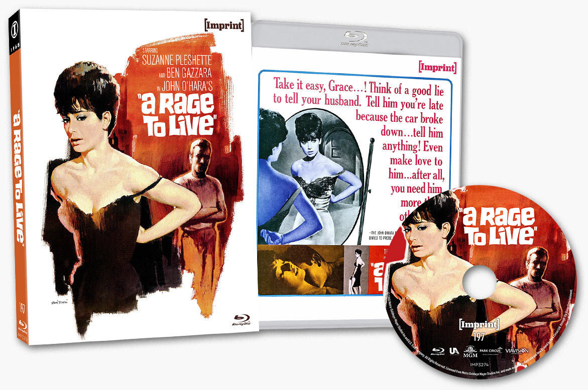 A RAGE TO LIVE (REGION FREE IMPORT - LIMITED EDITION) BLU-RAY