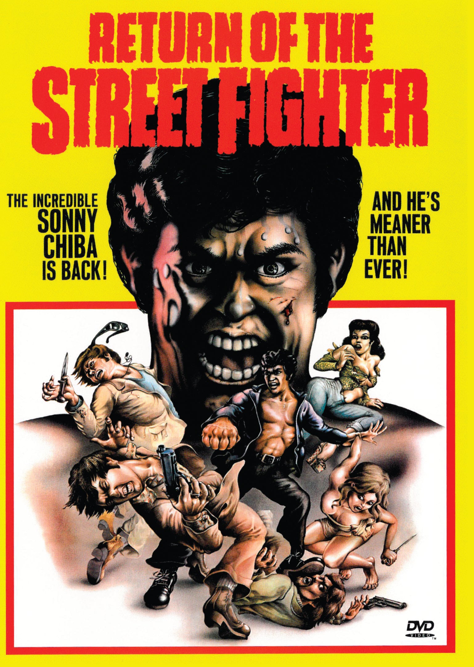 RETURN OF THE STREET FIGHTER DVD