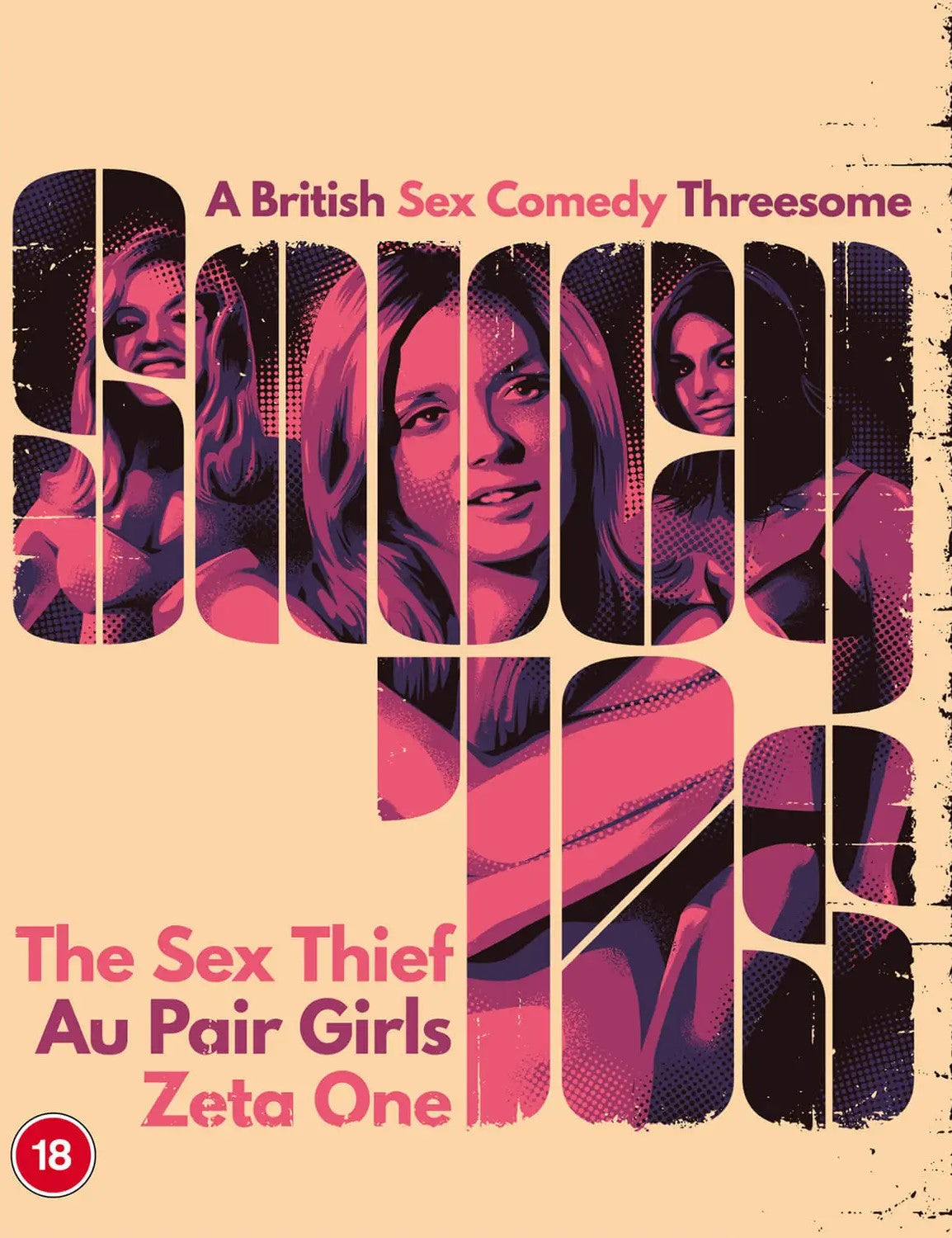 SAUCY 70'S: A BRITISH SEX COMEDY THREESOME (REGION B IMPORT - LIMITED EDITION) BLU-RAY