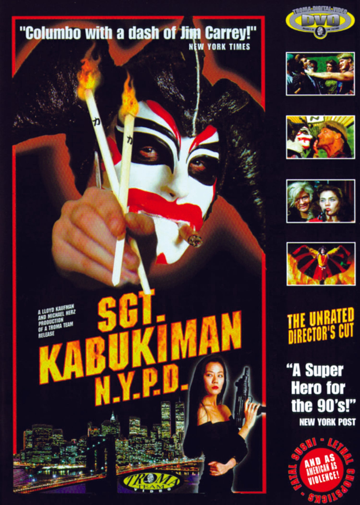 SGT KABUKIMAN NYPD DVD