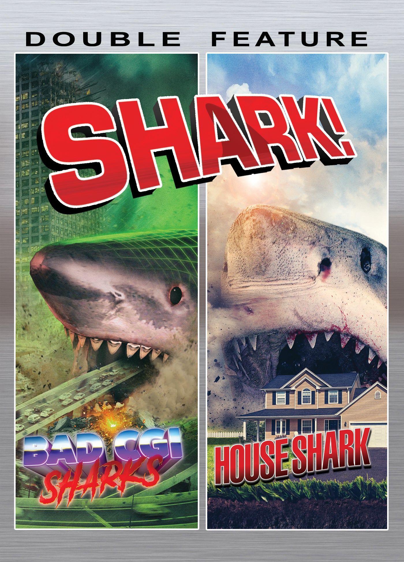 SHARK! DOUBLE FEATURE DVD