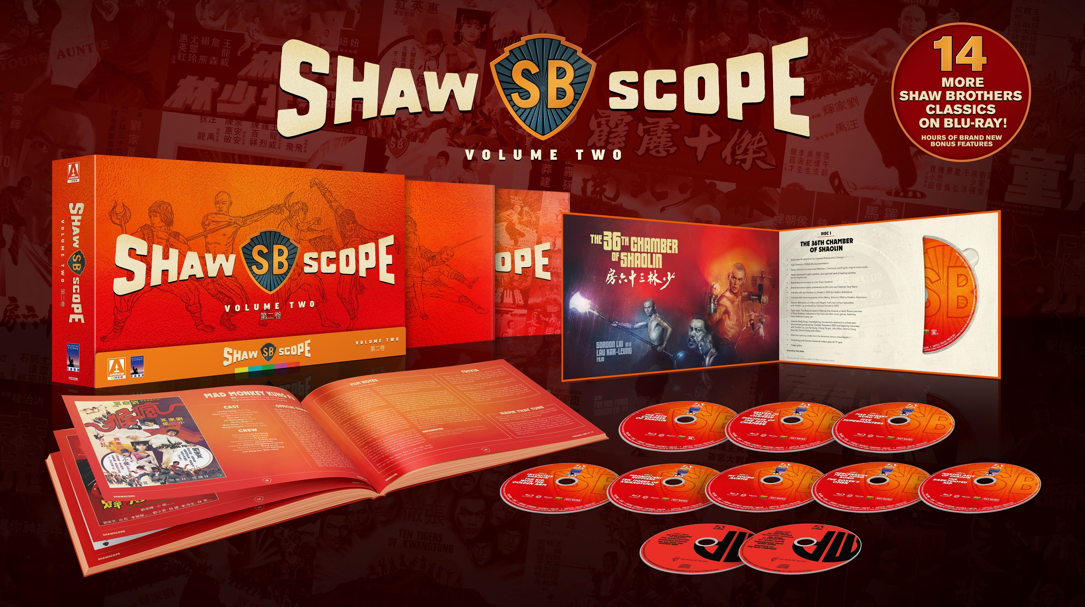 SHAWSCOPE VOLUME 2 (LIMITED EDITION) BLU-RAY/CD
