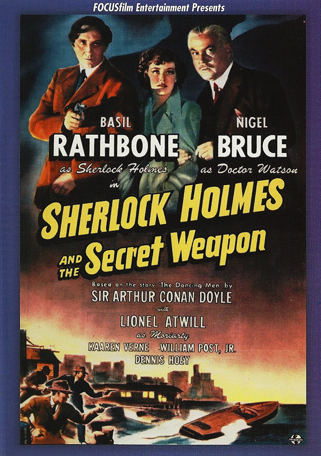 SHERLOCK HOLMES AND THE SECRET WEAPON DVD