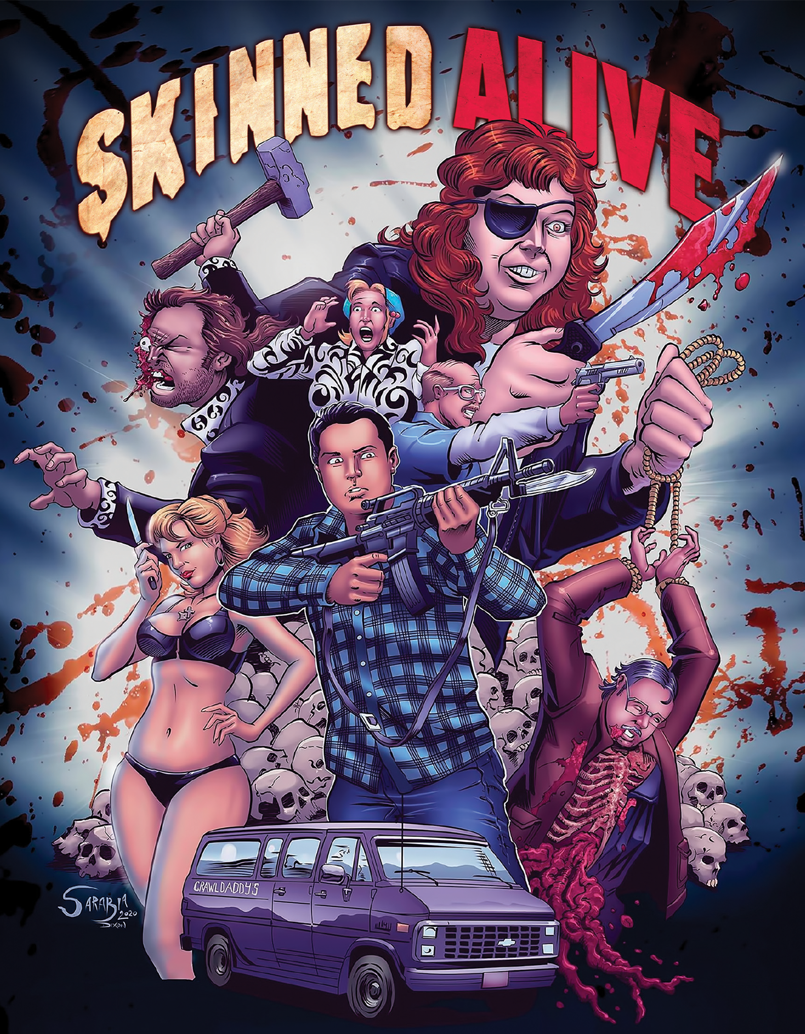 Skinned Alive (Limited Edition) Blu-Ray Blu-Ray