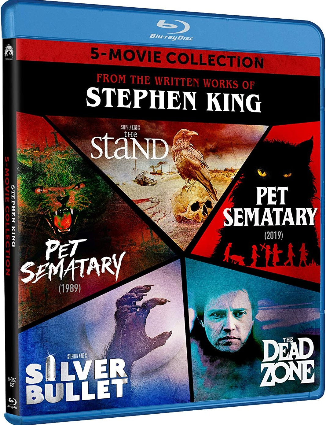 Stephen King 5-Movie Collection Blu-Ray Blu-Ray