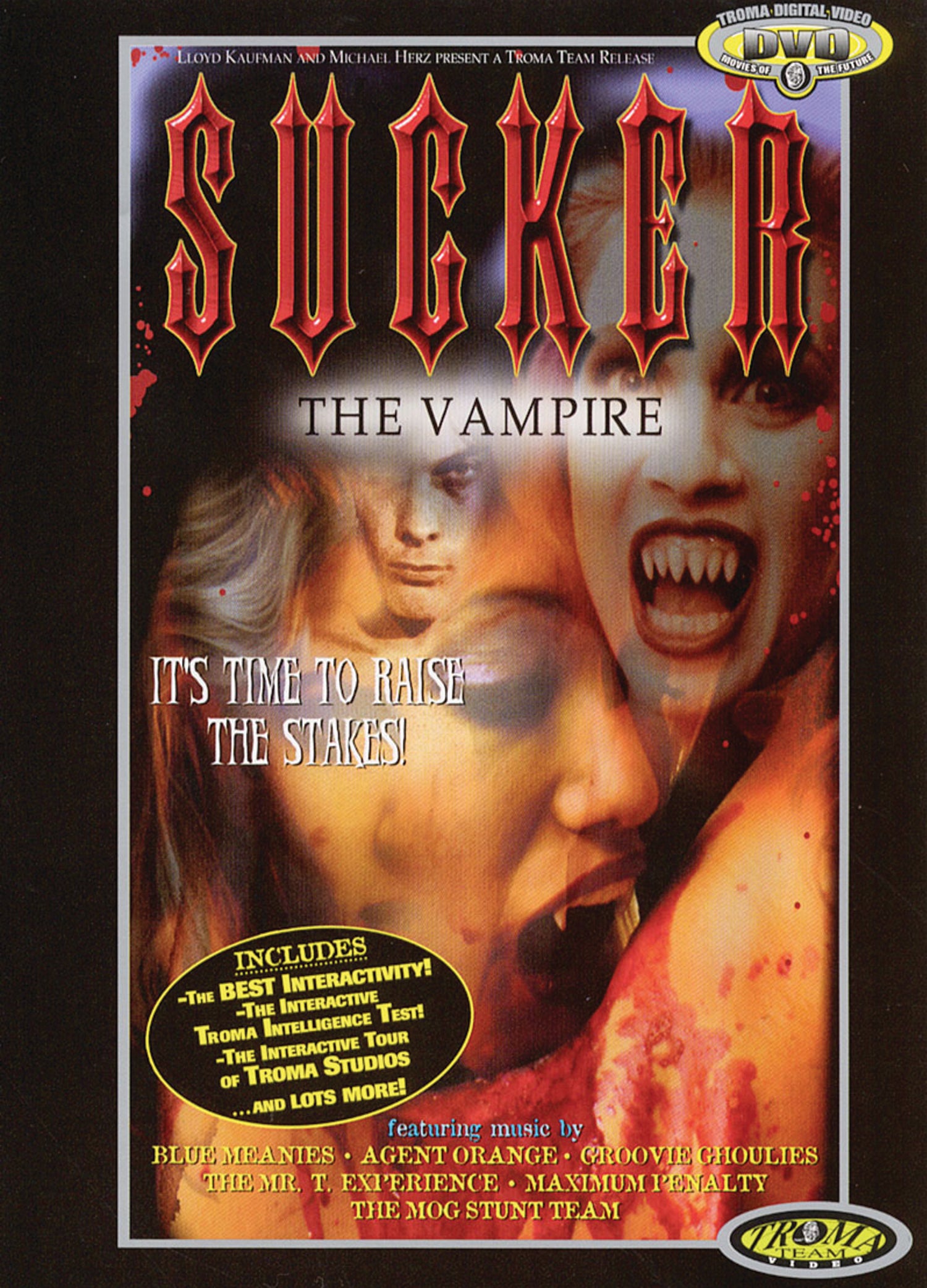 SUCKER THE VAMPIRE DVD