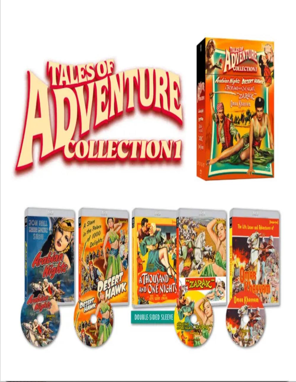 TALES OF ADVENTURE COLLECTION (REGION FREE IMPORT - LIMITED EDITION) BLU-RAY