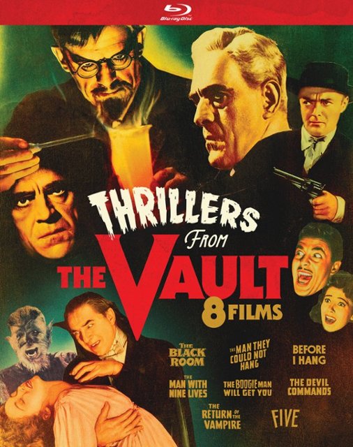 THRILLERS FROM THE VAULT BLU-RAY