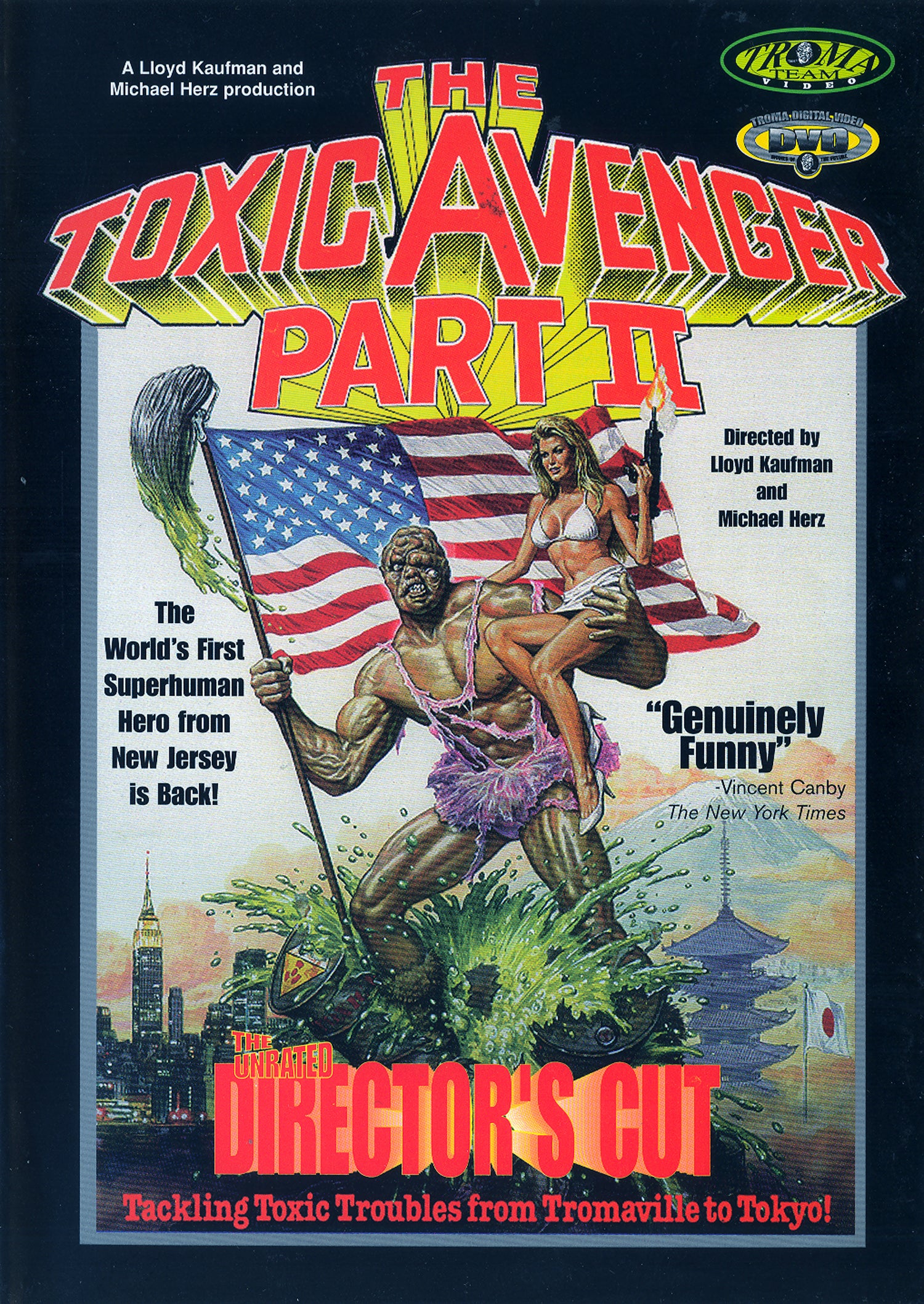 THE TOXIC AVENGER PART II DVD