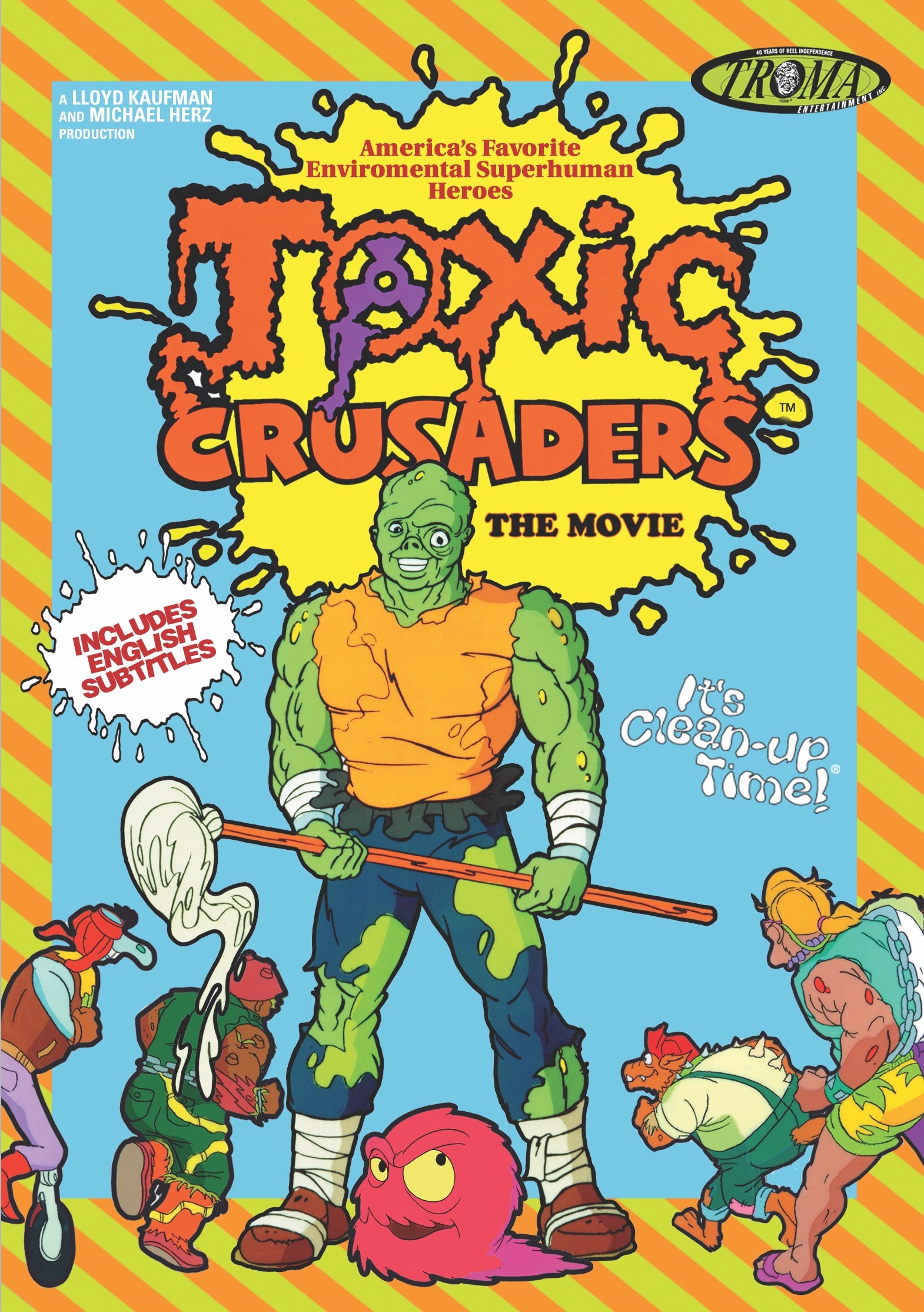 TOXIC CRUSADERS: THE MOVIE DVD