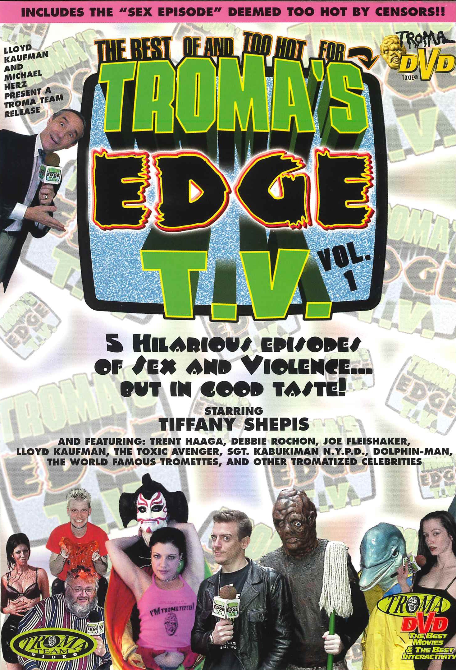 TROMA'S EDGE TV VOLUME 1 DVD