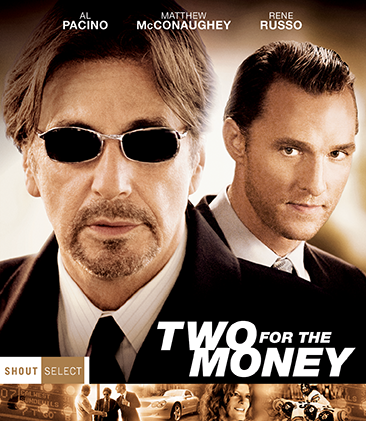 TWO FOR THE MONEY BLU-RAY
