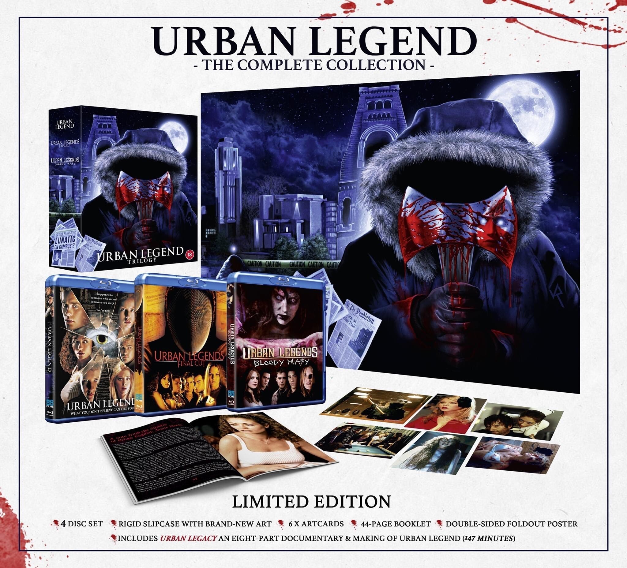 Urban Legend Trilogy (Limited Edition - Region B Import) Blu-Ray Blu-Ray