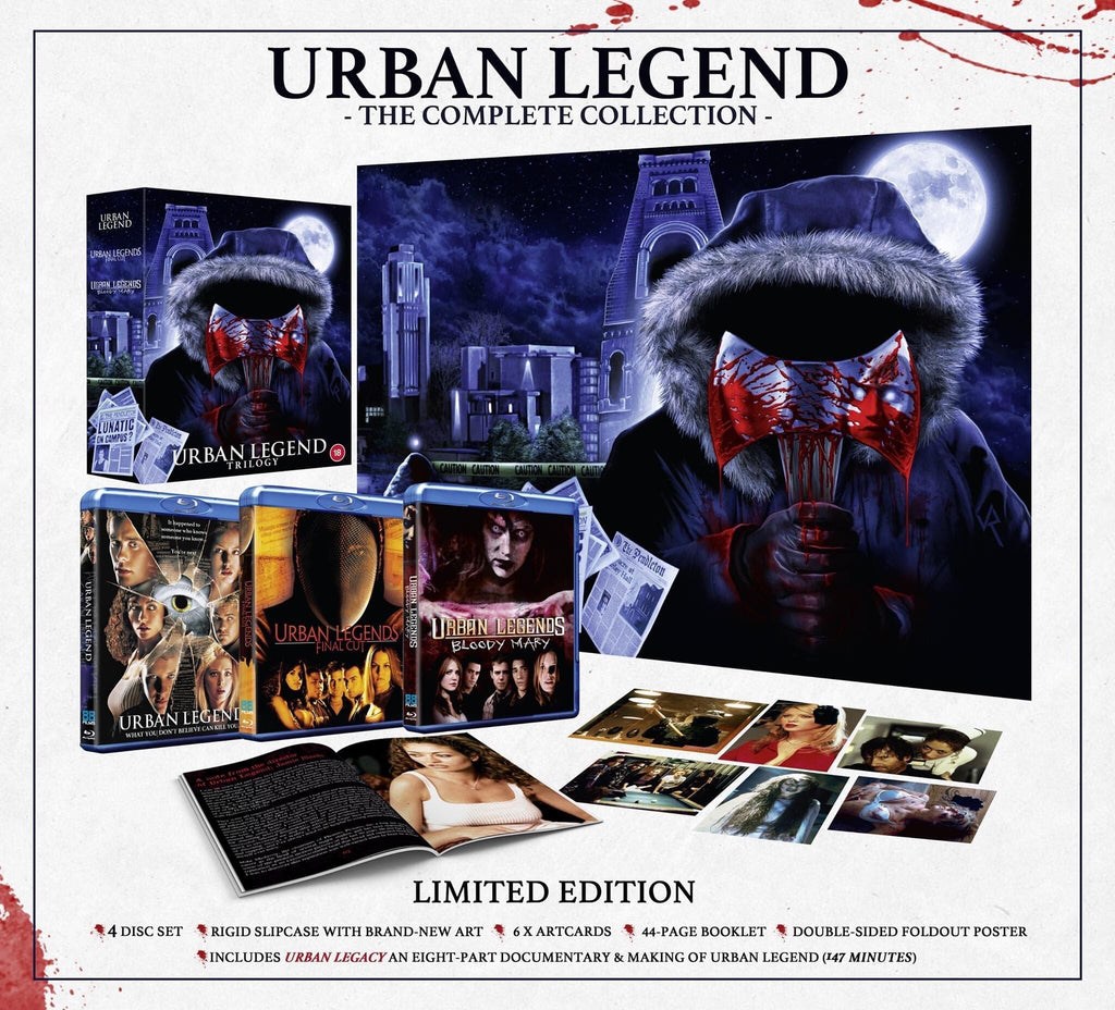 URBAN LEGEND TRILOGY (REGION B IMPORT - LIMITED EDITION) BLU-RAY