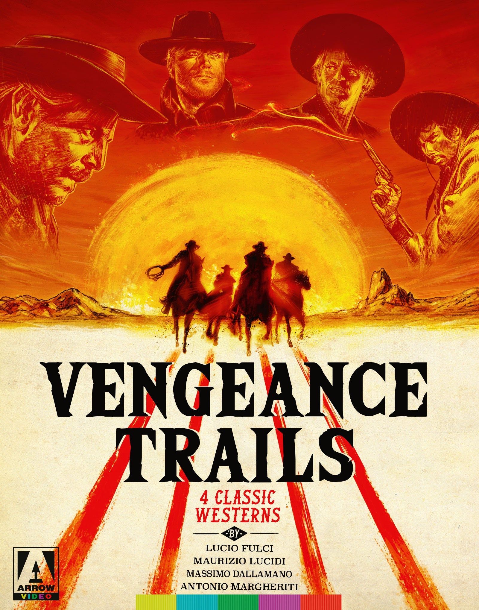 Vengeance Trails: Four Western Classics Blu-Ray Blu-Ray