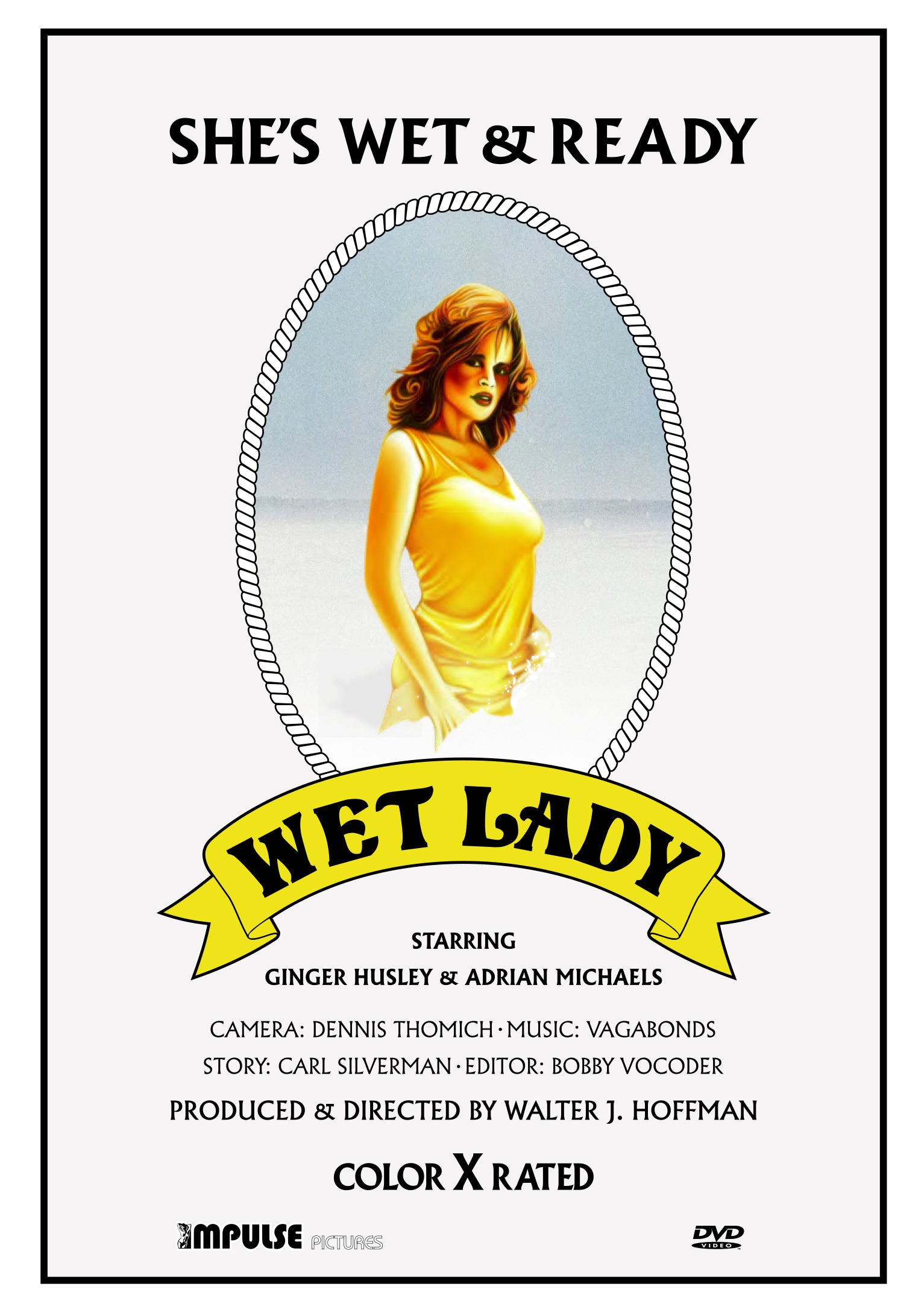 WET LADY DVD