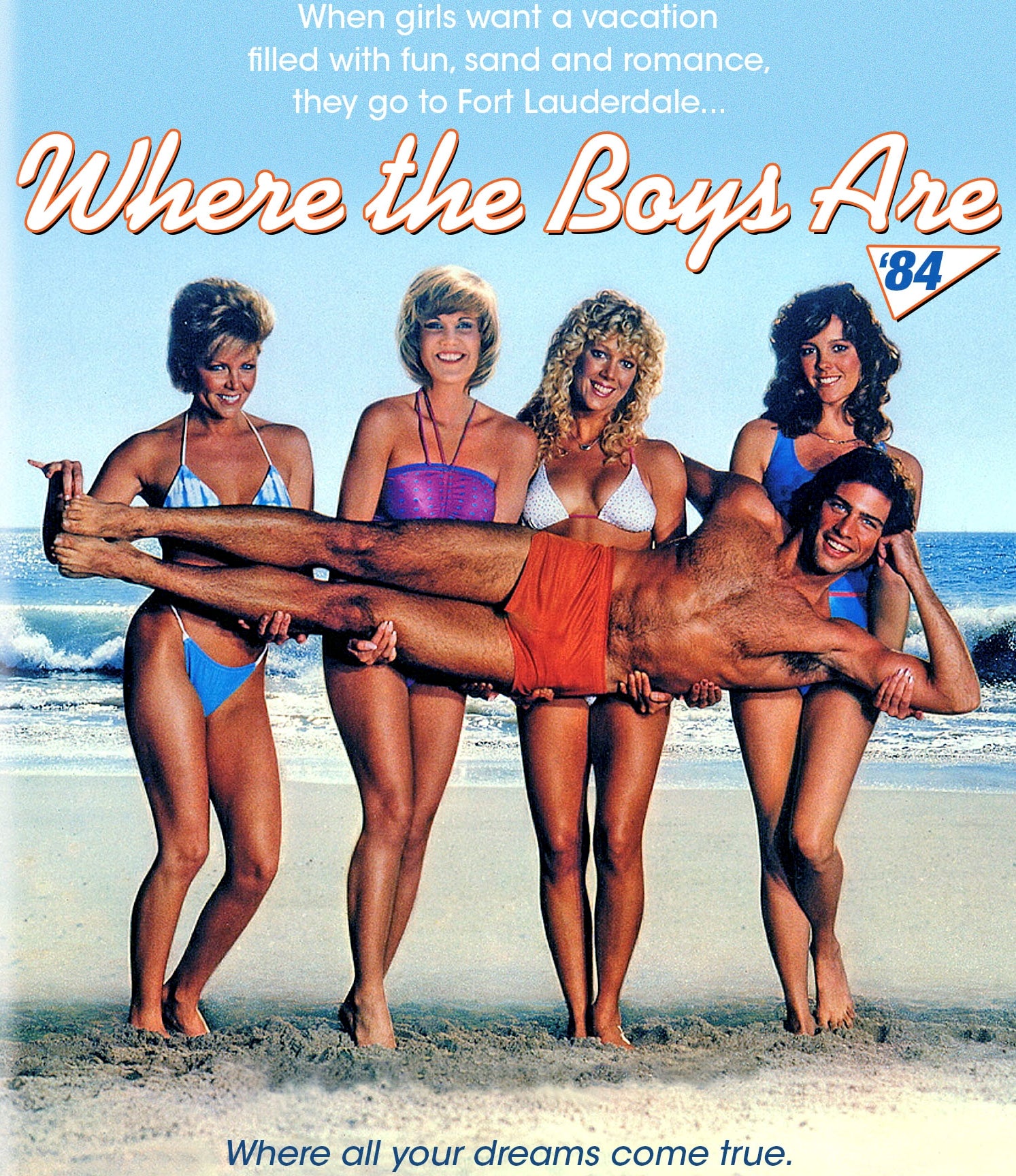 WHERE THE BOYS ARE '84 BLU-RAY
