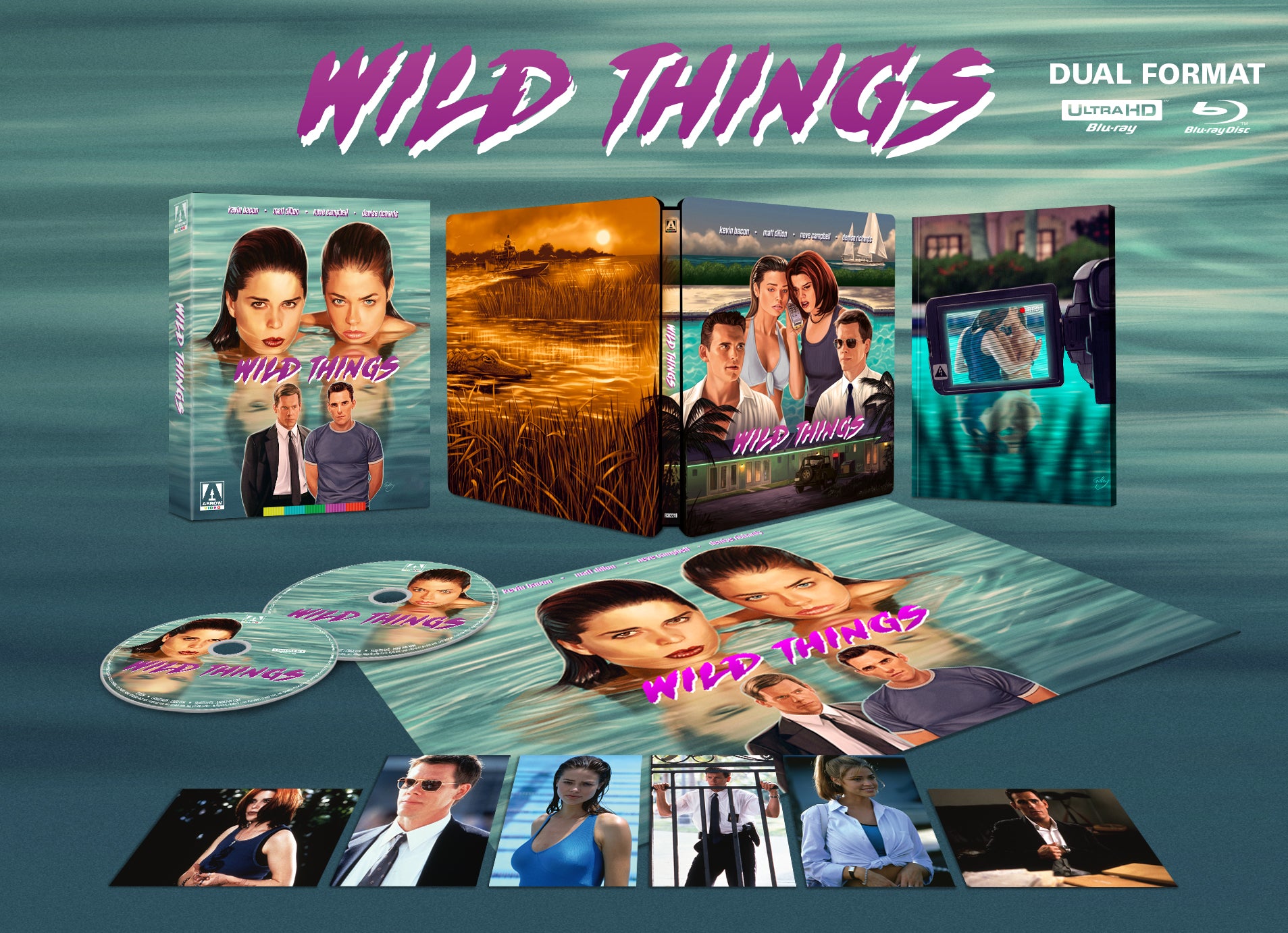 WILD THINGS (DELUXE LIMITED EDITION - EXCLUSIVE) 4K UHD/BLU-RAY STEELBOOK