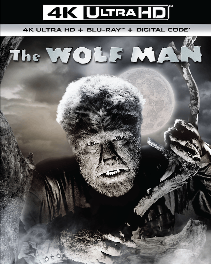 THE WOLF MAN 4K UHD/BLU-RAY