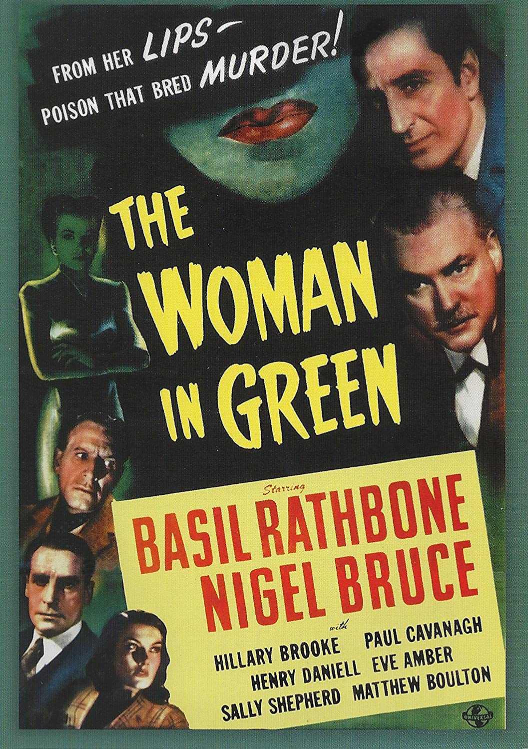 THE WOMAN IN GREEN DVD