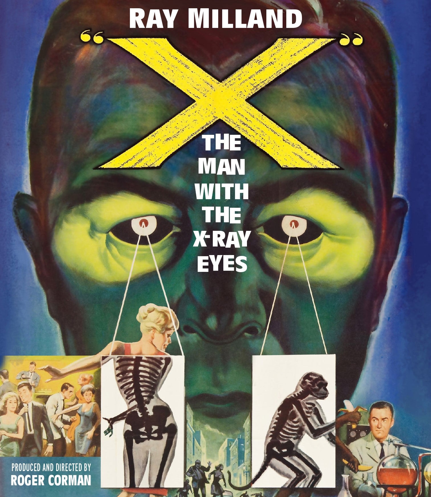 X: THE MAN WITH THE X-RAY EYES BLU-RAY