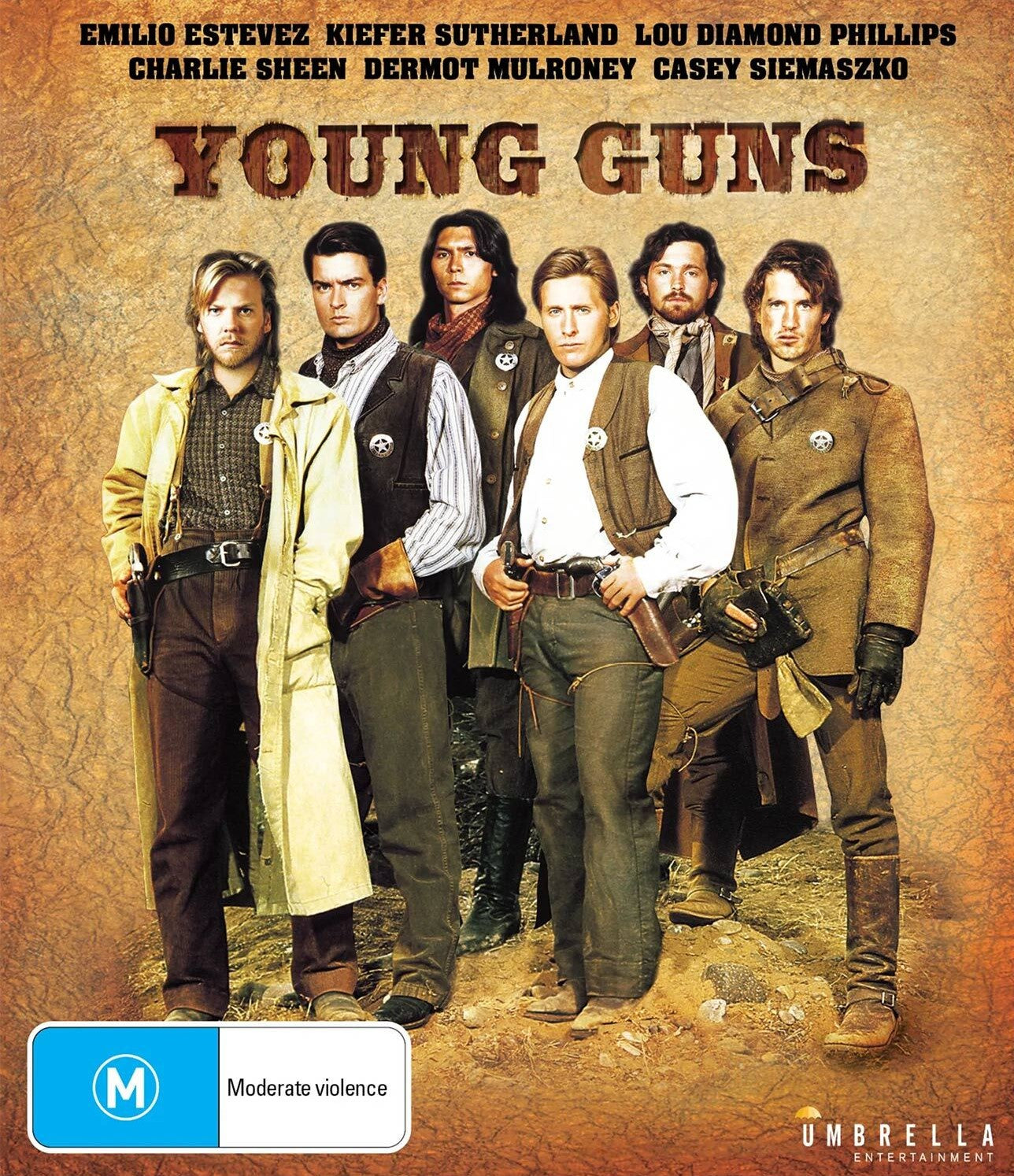 YOUNG GUNS (REGION FREE IMPORT) BLU-RAY