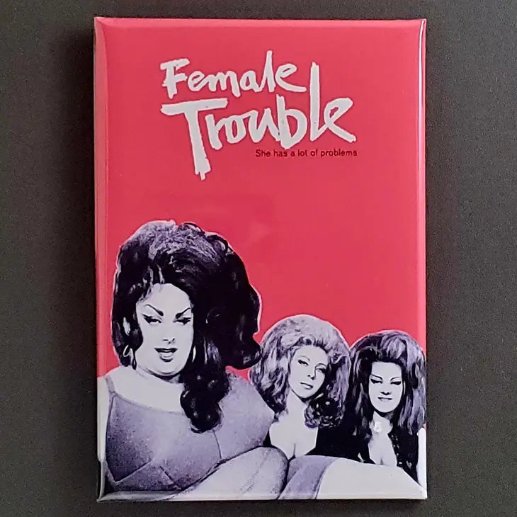 FEMALE TROUBLE MAGNET