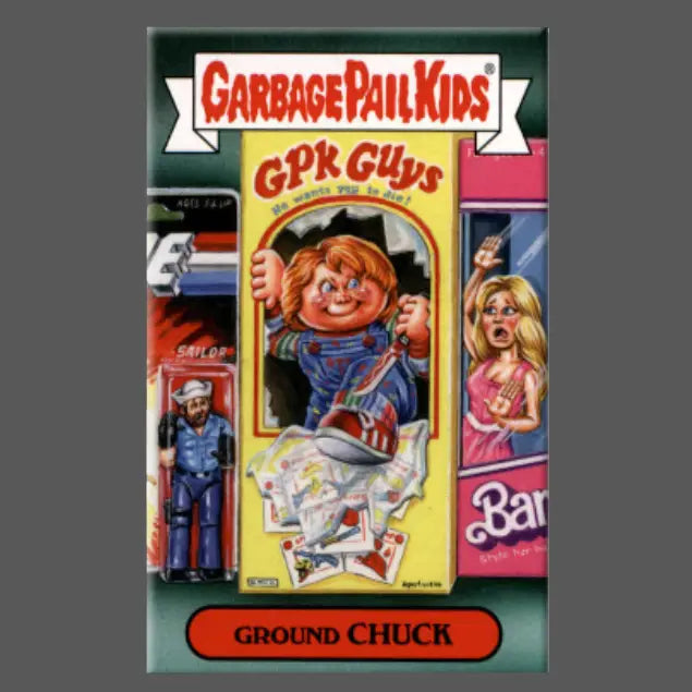 GARBAGE PAIL KIDS GROUND CHUCK MAGNET