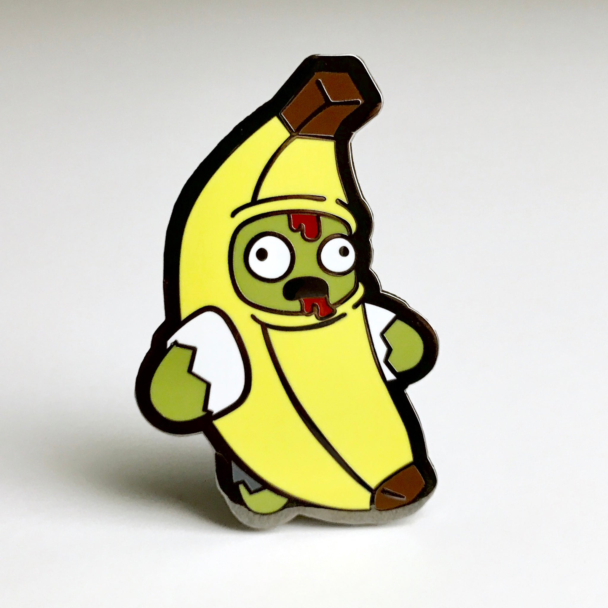 ZOMBIE BANANA ENAMEL PIN