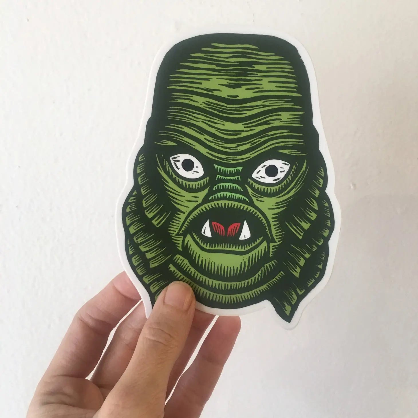 CREATURE FROM THE BLACK LAGOON STICKER