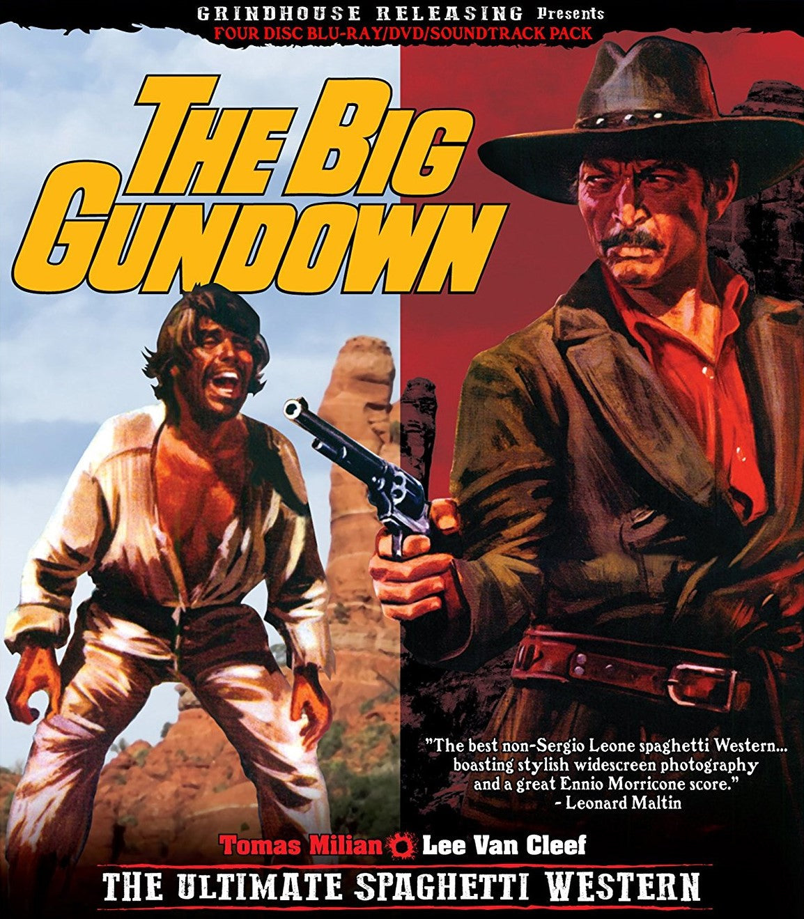 The Big Gundown Blu-Ray/dvd/cd Blu-Ray