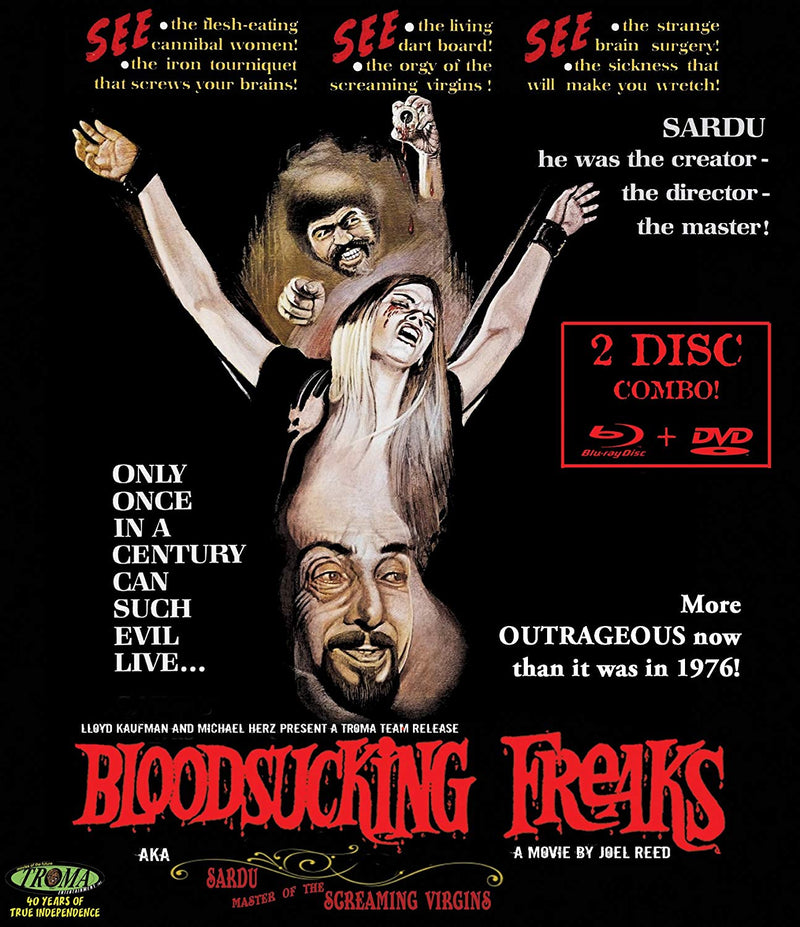 Bloodsucking Freaks Blu-Ray/dvd Blu-Ray