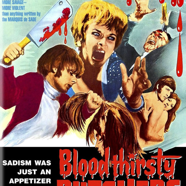 BLOODTHIRSTY BUTCHERS BLU-RAY