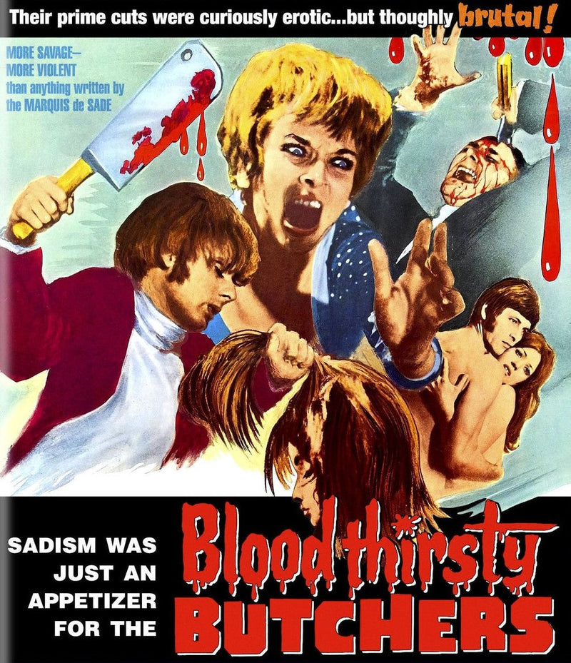 BLOODTHIRSTY BUTCHERS BLU-RAY