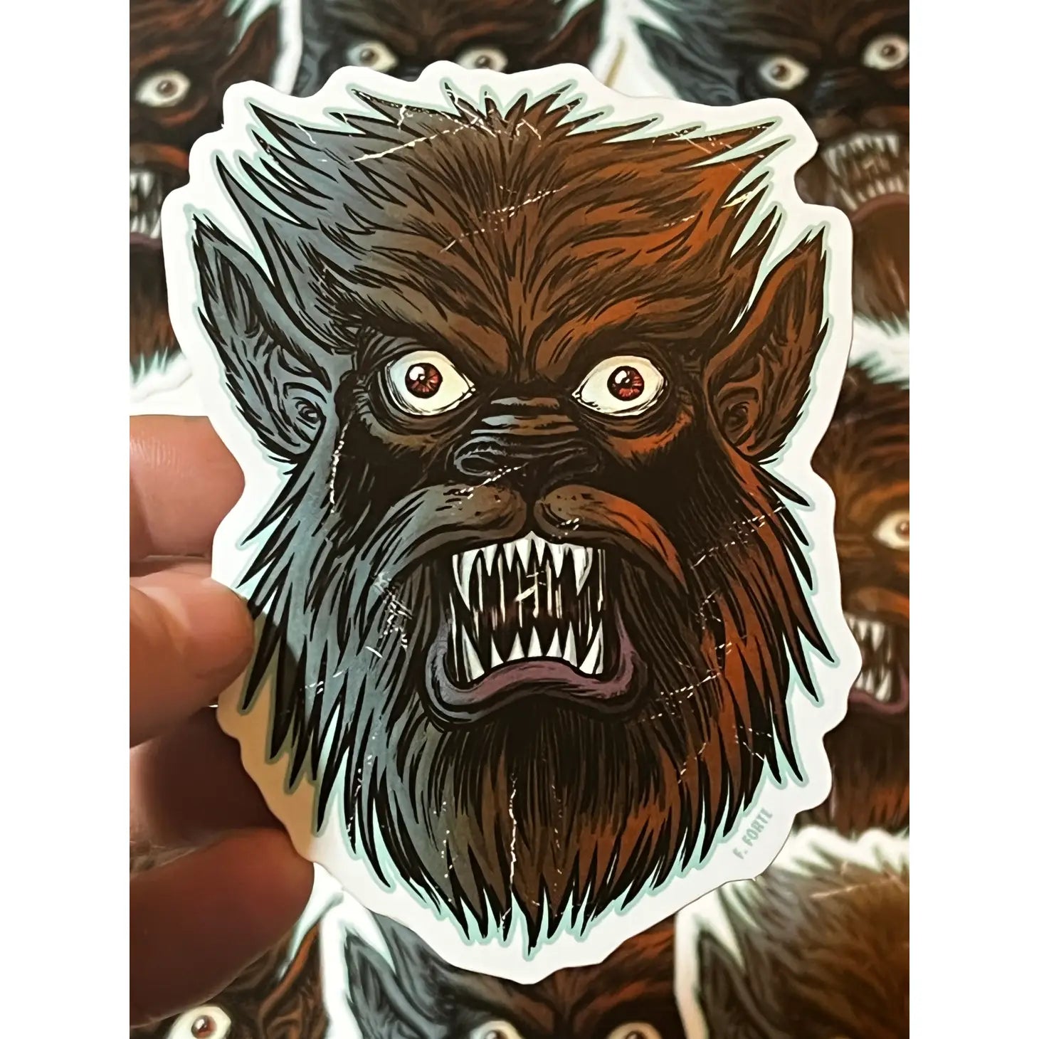 WEREWOLF STICKER