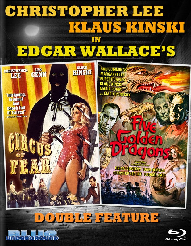 Circus Of Fear / Five Golden Dragons Blu-Ray Blu-Ray