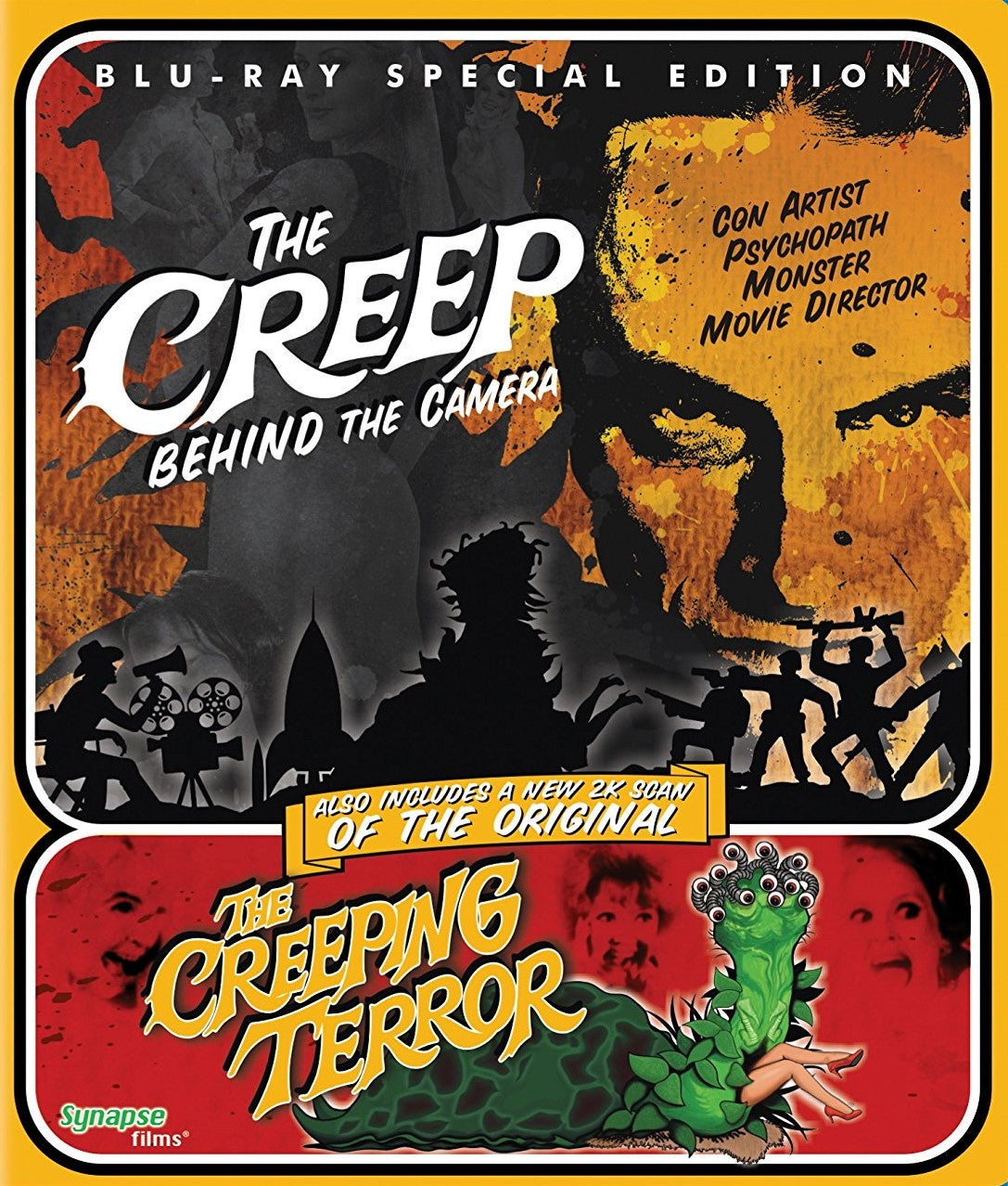 The Creep Behind Camera / Creeping Terror Blu-Ray Blu-Ray