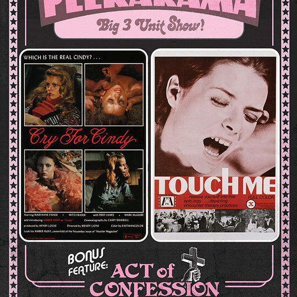 CRY FOR CINDY / TOUCH ME / ACT OF CONFESSION DVD