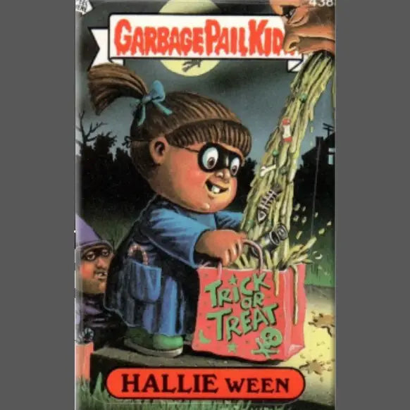 GARBAGE PAIL KIDS HALLIE WEEN MAGNET