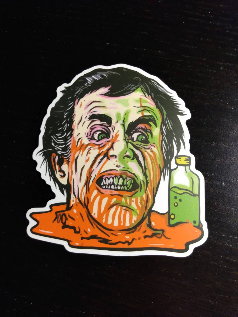 DR HILL'S HEAD STICKER