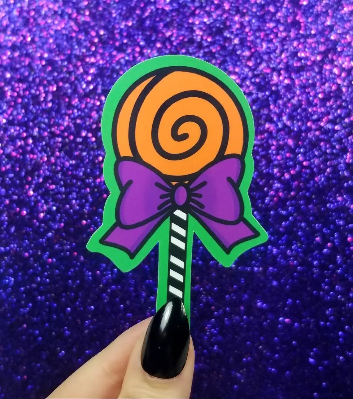 HALLOWEEN LOLLIPOP STICKER