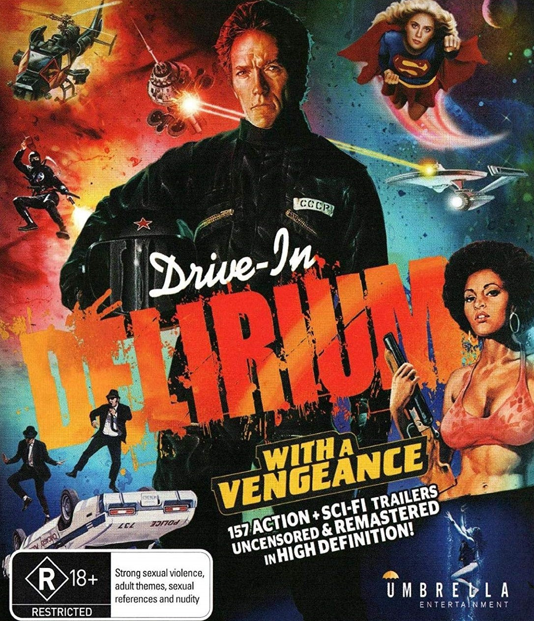 Drive In Delirium: With A Vengeance (Region Free Import) Blu-Ray Blu-Ray