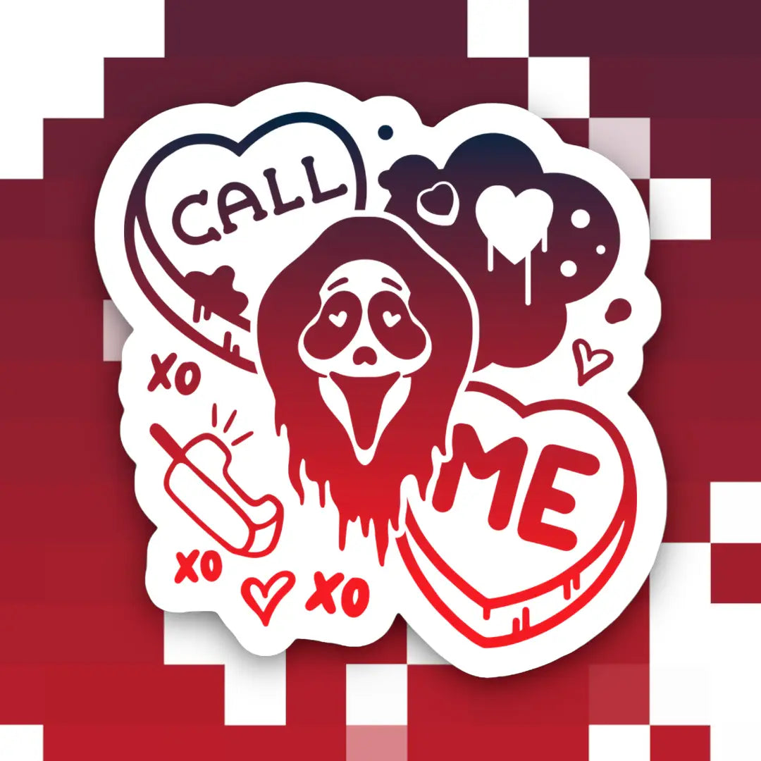 CALL ME STICKER