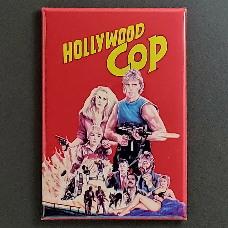 HOLLYWOOD COP MAGNET
